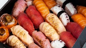 Sushi gourmet en Vitacura - Disfrutar el sushi según el color del pescado