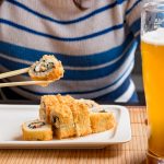 Maridar cerveza y sushi con el mejor sushi gourmet de Vitacura