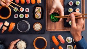 Los países con mayor consumo de sushi