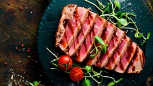 Sushi delivery gourmet en Vitacura y pescados a la parrilla