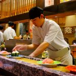 Sushi en una cinta (Kaitenzushi)