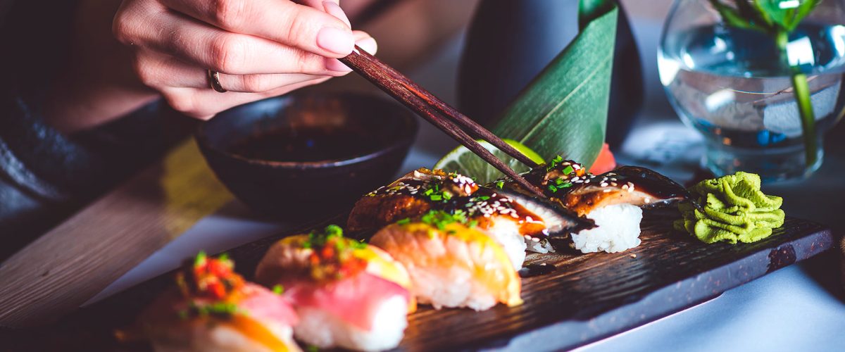 Consumo de sushi - gourmet en Vitacura
