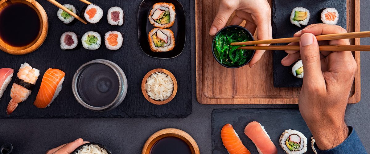 Los países con mayor consumo de sushi